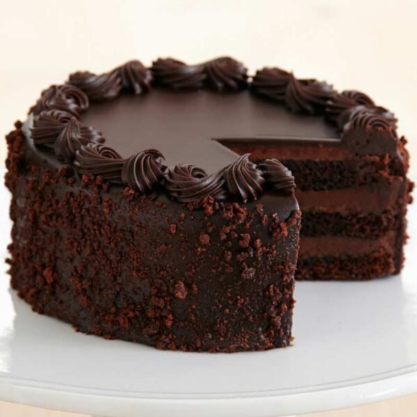 Classic Chocolate Truffle Cake