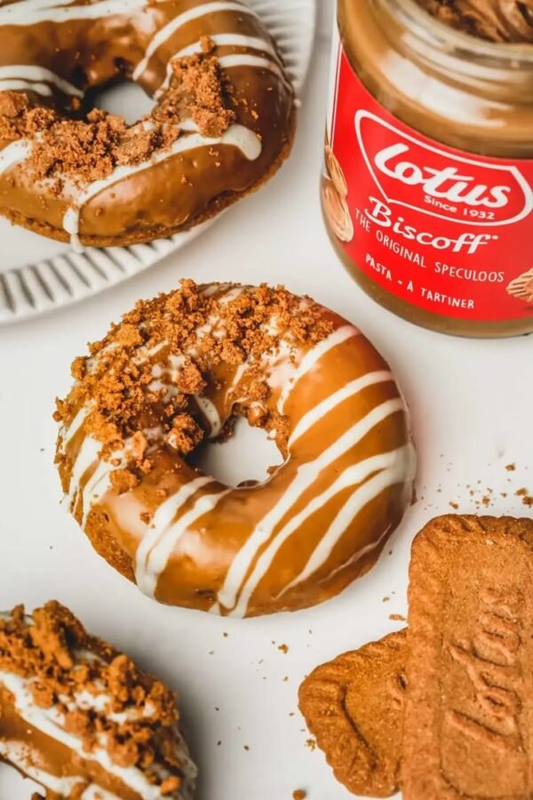 Lotus Biscoff Donut (3 pc)